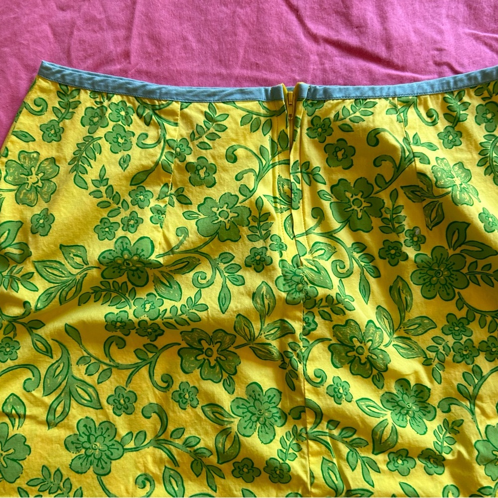 Vintage rare Roxy Quiksilver tropical floral mini skirt, size 7 - Picture 7 of 7